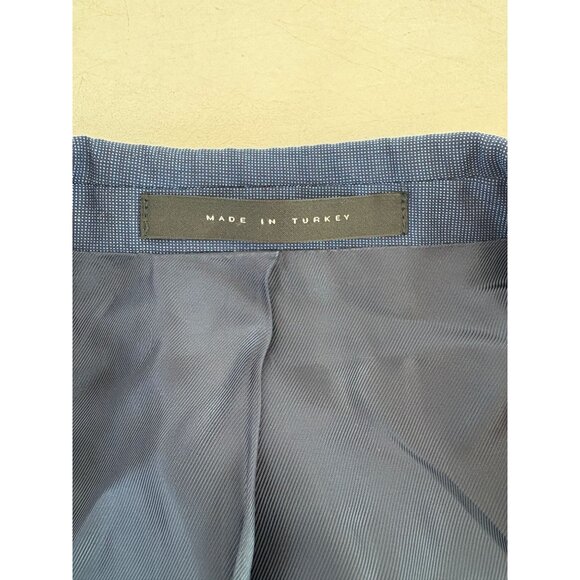 Hugo Boss Blue Silk-Wool Blazer Jacket, Men's - Picture 3 of 8